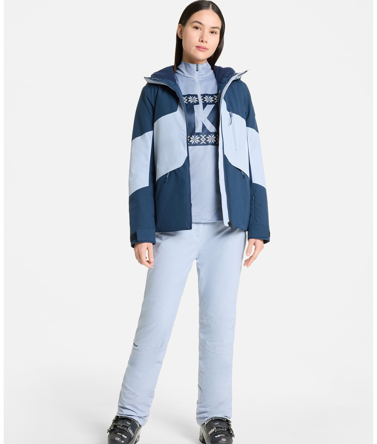 Ziener JAILA-Z midlayer lady - slika 5
